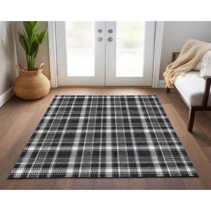 Chantille ACN563 Black 8' x 10' Rug