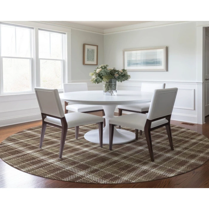 Chantille ACN563 Chocolate 8' x 8' Rug