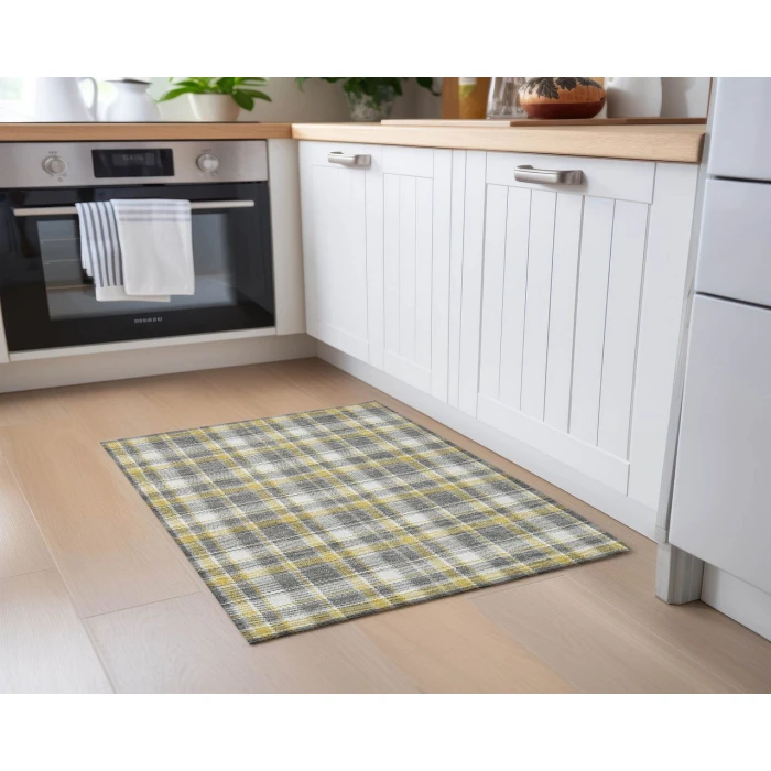 Chantille ACN563 Gray 1'8" x 2'6" Rug