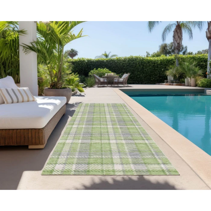 Chantille ACN563 Green 2'3" x 7'6" Rug