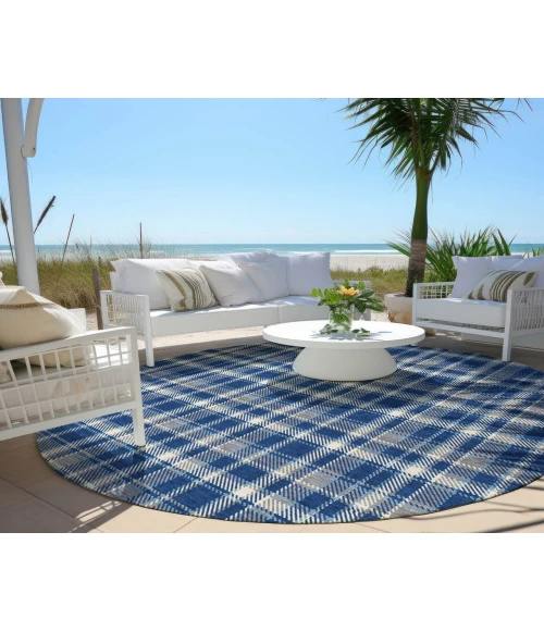 Chantille ACN563 Navy 8' x 8' Rug