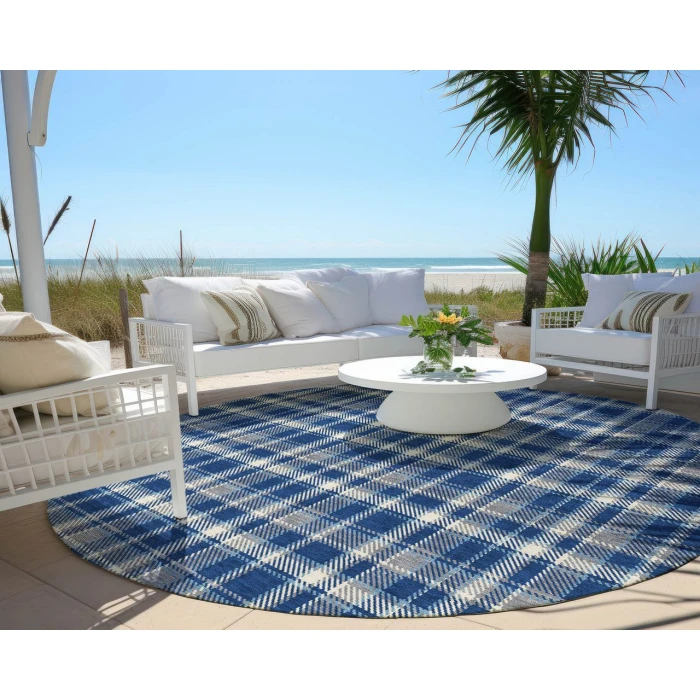 Chantille ACN563 Navy 8' x 8' Rug