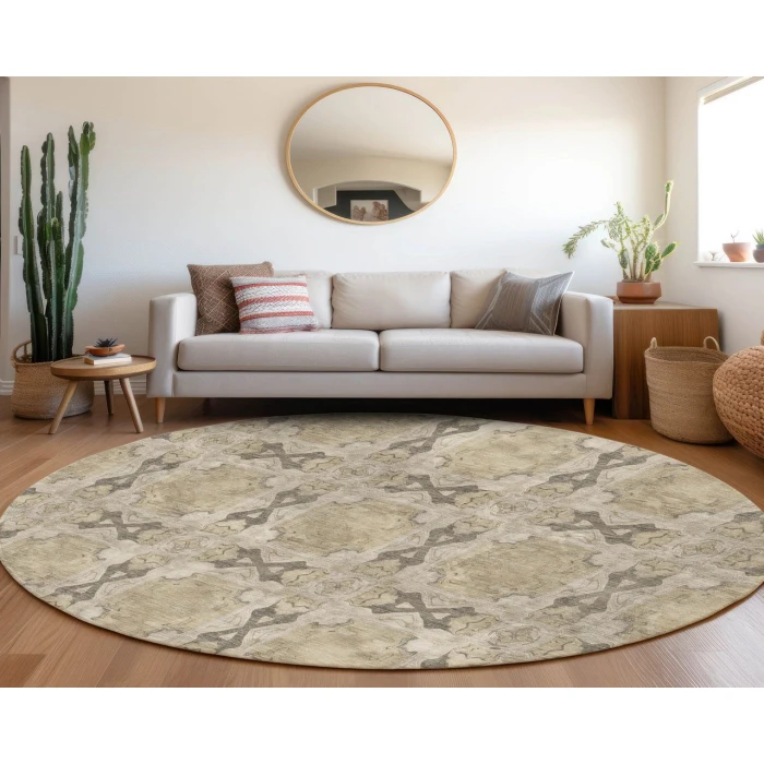 Chantille ACN564 Beige 8' x 8' Rug
