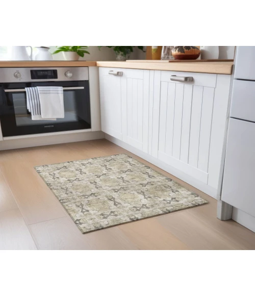 Chantille ACN564 Beige 1'8" x 2'6" Rug