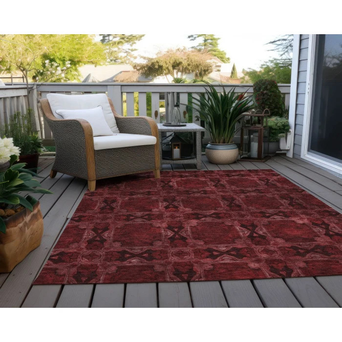 Chantille ACN564 Burgundy 2'6" x 3'10" Rug