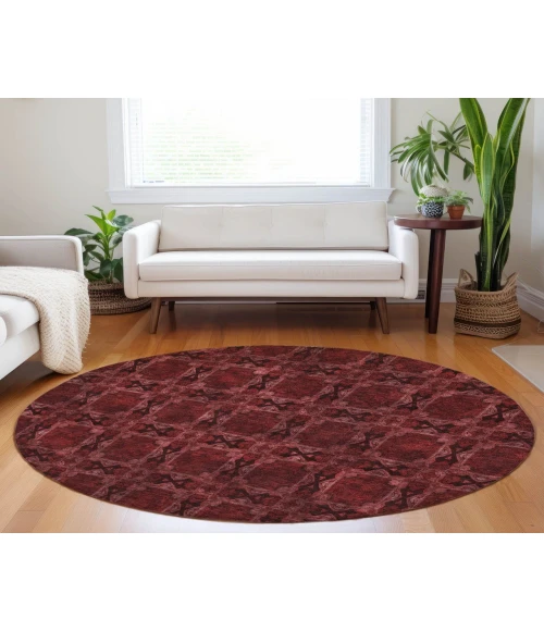 Chantille ACN564 Burgundy 8' x 8' Rug