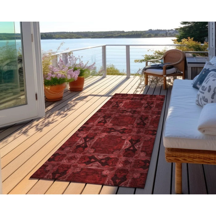 Chantille ACN564 Burgundy 2'3" x 7'6" Rug