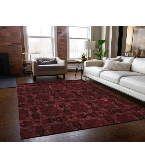 Chantille ACN564 Burgundy 5' x 7'6" Rug