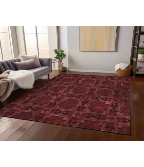 Chantille ACN564 Burgundy 5' x 7'6" Rug