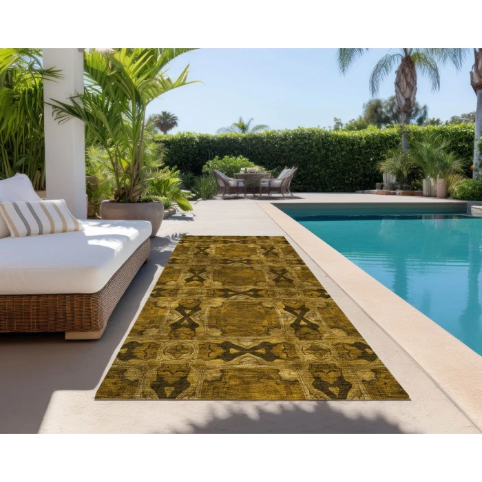Chantille ACN564 Chocolate 2'3" x 7'6" Rug