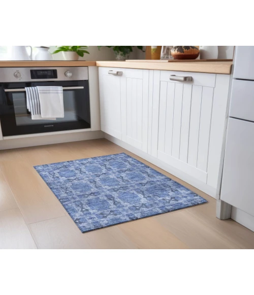 Chantille ACN564 Denim 1'8" x 2'6" Rug