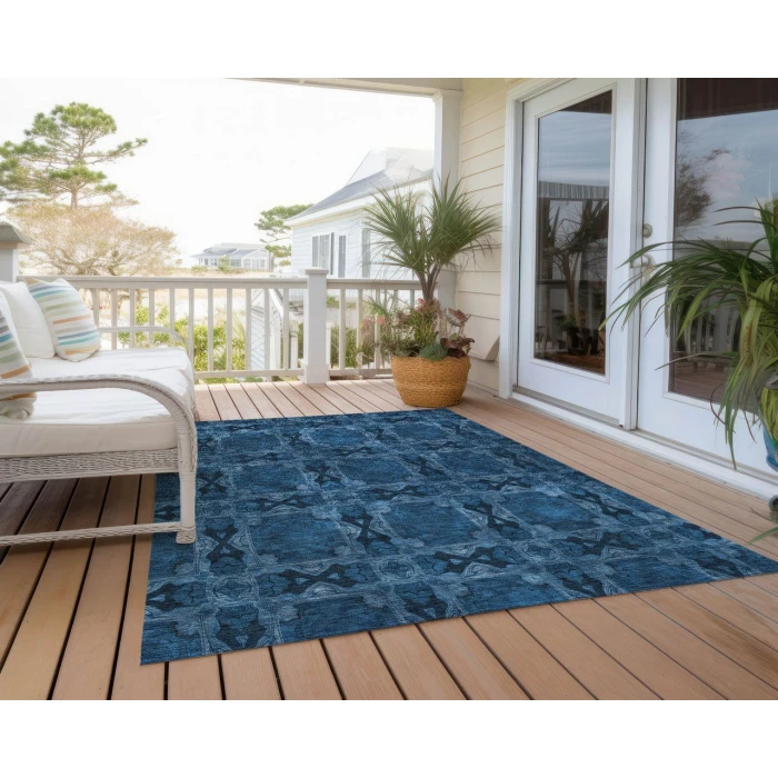 Chantille ACN564 Navy 3' x 5' Rug