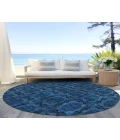Chantille ACN564 Navy 8' x 8' Rug