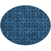 Addison Chantille ACN564 Navy 8 ft. x 8 ft. Round Rug