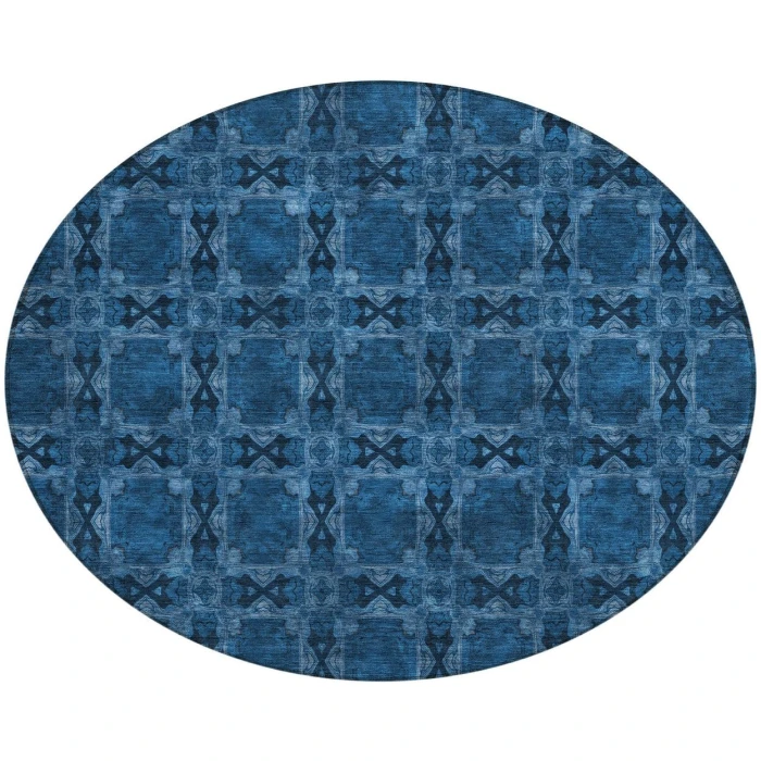 Chantille ACN564 Navy 8' x 8' Rug