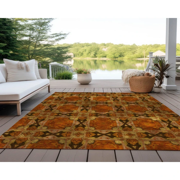Chantille ACN564 Paprika 2'6" x 3'10" Rug