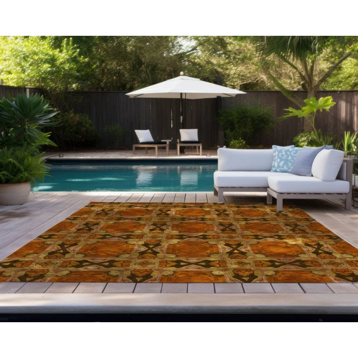 Chantille ACN564 Paprika 2'6" x 3'10" Rug