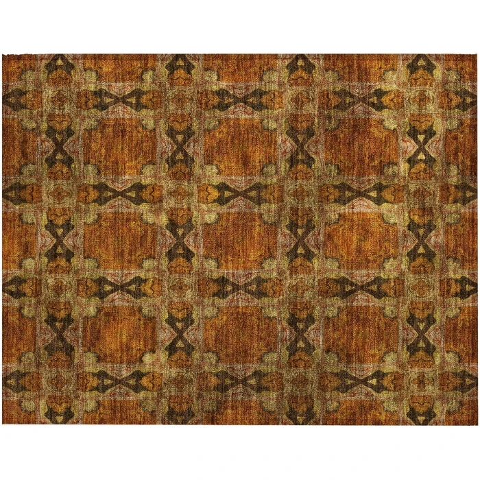 Chantille ACN564 Paprika 1'8" x 2'6" Rug