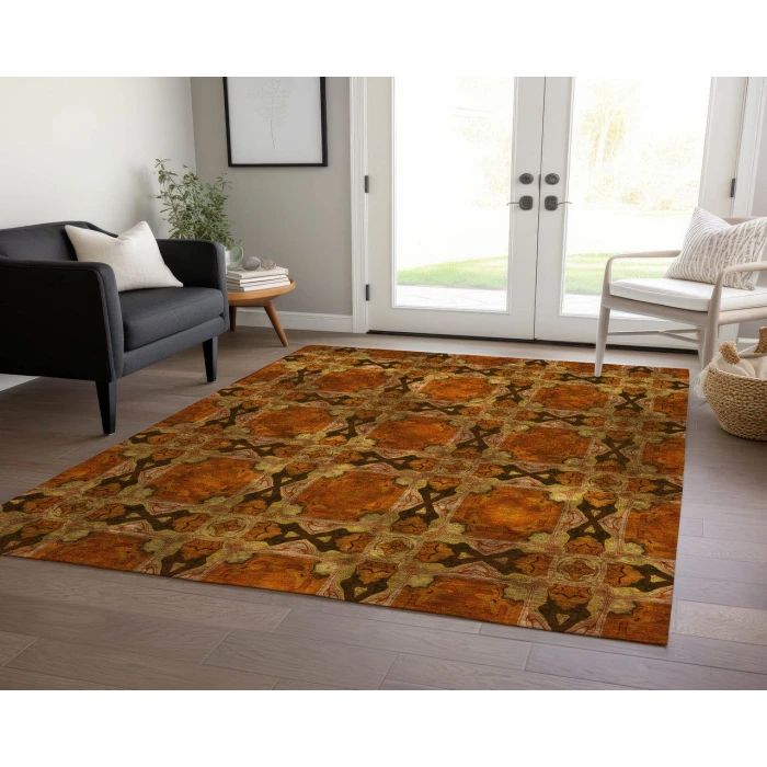 Chantille ACN564 Paprika 2'6" x 3'10" Rug