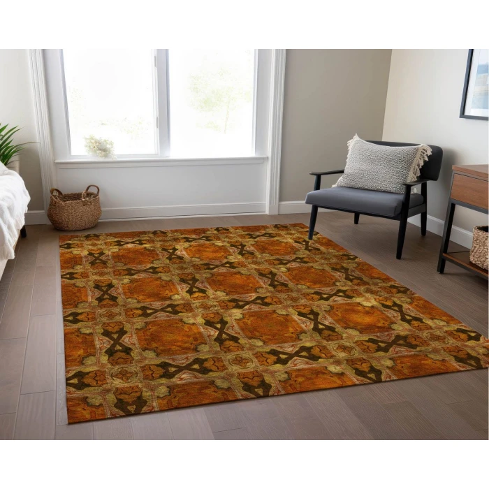 Chantille ACN564 Paprika 2'6" x 3'10" Rug