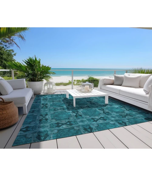 Chantille ACN564 Teal 3' x 5' Rug