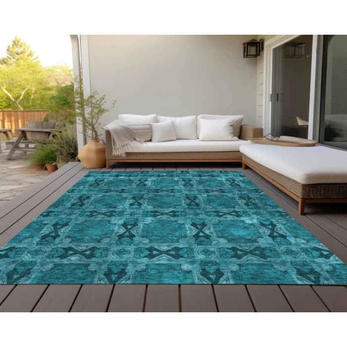 Chantille ACN564 Teal 8' x 10' Rug