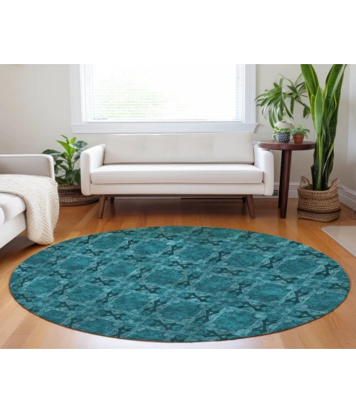 Chantille ACN564 Teal 8' x 8' Rug