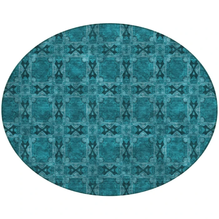 Chantille ACN564 Teal 8' x 8' Rug