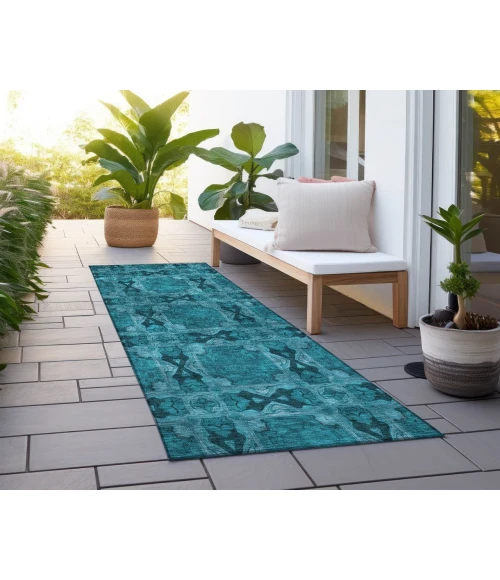 Chantille ACN564 Teal 2'3" x 7'6" Rug