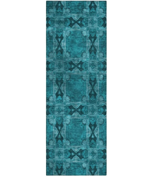 Chantille ACN564 Teal 2'3" x 7'6" Rug