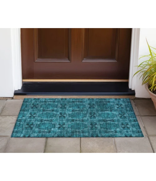 Chantille ACN564 Teal 1'8" x 2'6" Rug