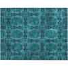Addison Chantille ACN564 Teal 1 ft. 8 in. x 2 ft. 6 in. Rectangle Rug
