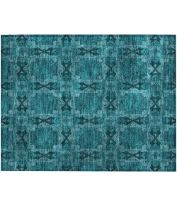 Addison Chantille ACN564 Teal 1 ft. 8 in. x 2 ft. 6 in. Rectangle Rug