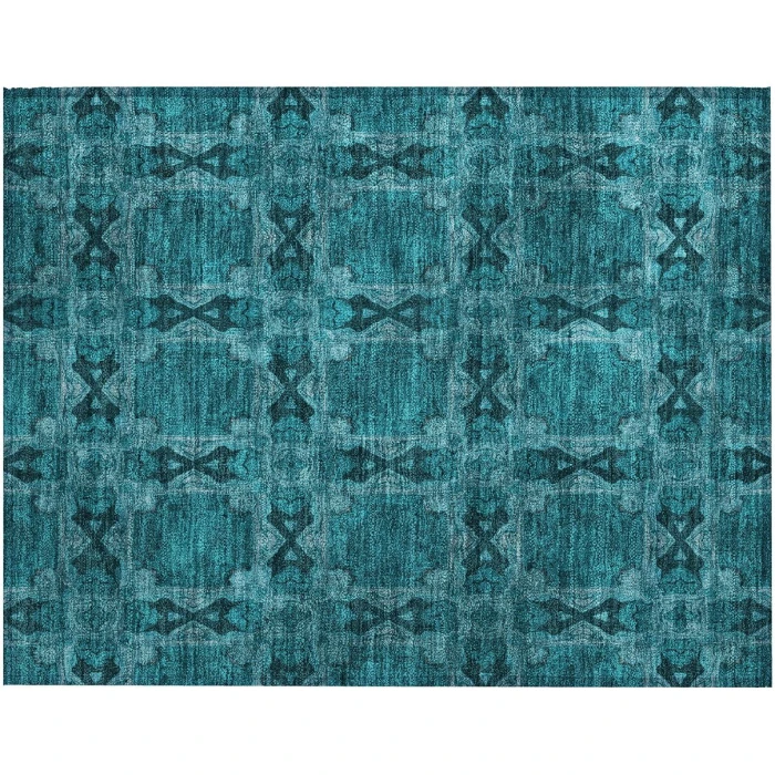 Chantille ACN564 Teal 1'8" x 2'6" Rug