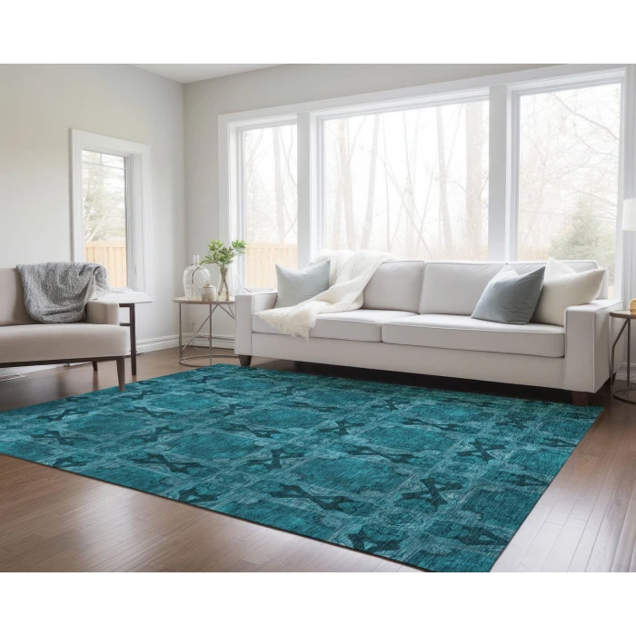 Chantille ACN564 Teal 8' x 10' Rug