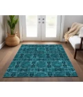 Chantille ACN564 Teal 3' x 5' Rug