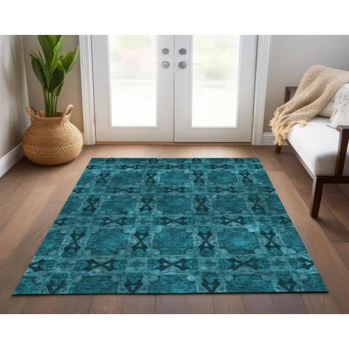 Chantille ACN564 Teal 8' x 10' Rug