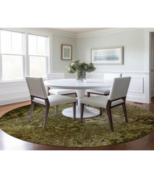 Chantille ACN565 Brown 8' x 8' Rug