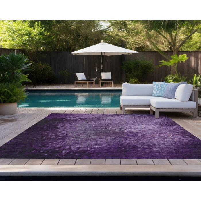 Chantille ACN565 Purple 8' x 10' Rug