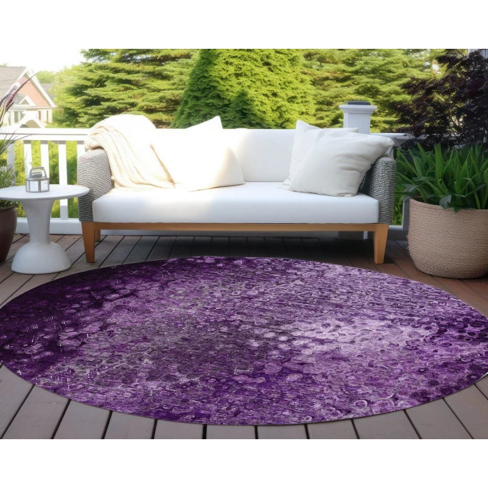 Chantille ACN565 Purple 8' x 8' Rug