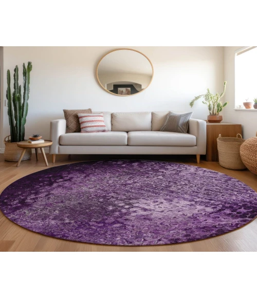 Chantille ACN565 Purple 8' x 8' Rug
