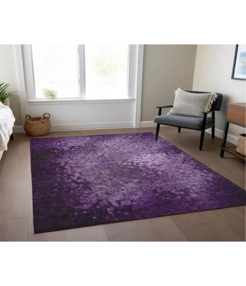 Chantille ACN565 Purple 3' x 5' Rug