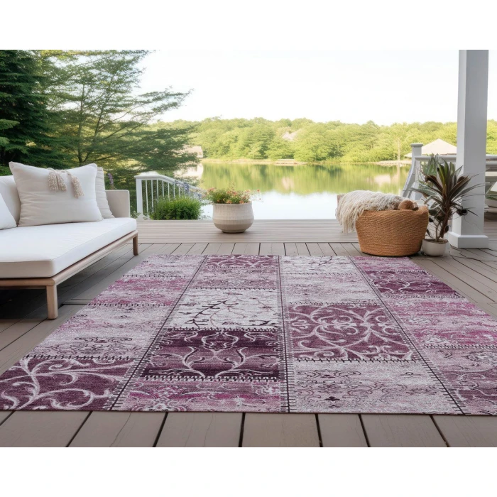 Chantille ACN566 Burgundy 9' x 12' Rug