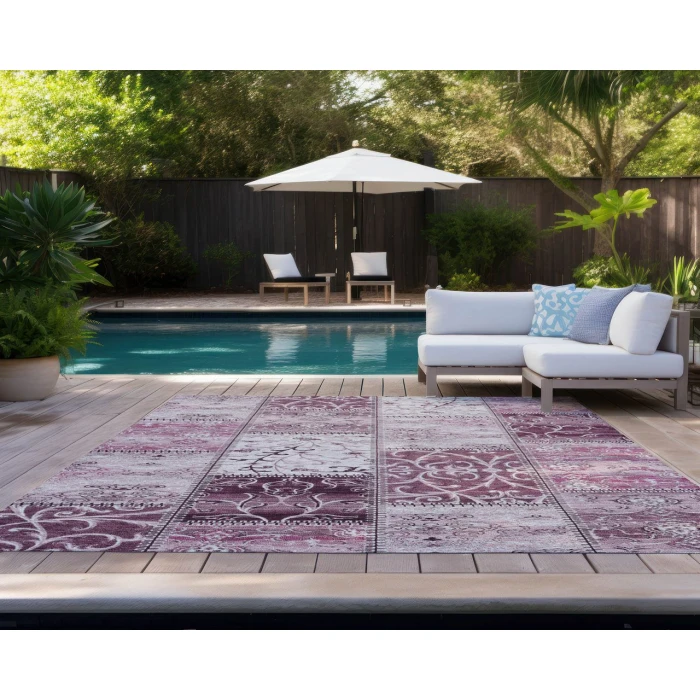 Chantille ACN566 Burgundy 9' x 12' Rug