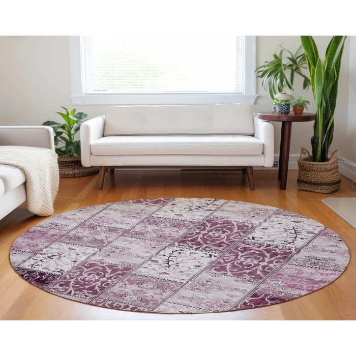 Chantille ACN566 Burgundy 8' x 8' Rug