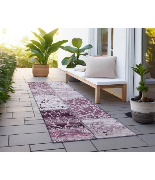 Chantille ACN566 Burgundy 2'3" x 7'6" Rug