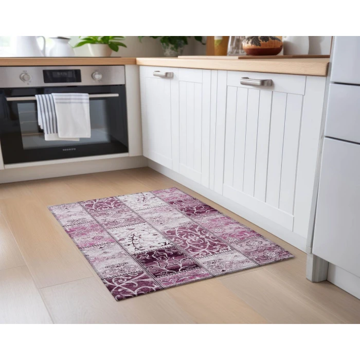 Chantille ACN566 Burgundy 1'8" x 2'6" Rug
