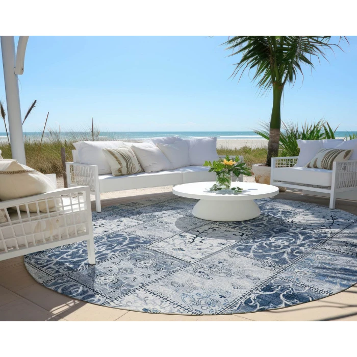Chantille ACN566 Denim 8' x 8' Rug