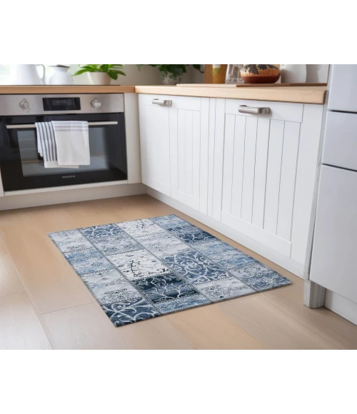 Chantille ACN566 Denim 1'8" x 2'6" Rug
