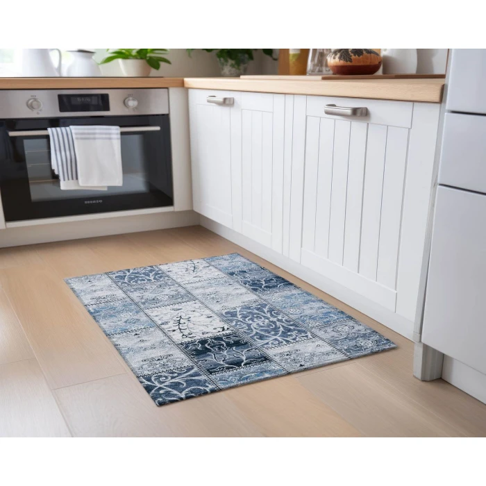 Chantille ACN566 Denim 1'8" x 2'6" Rug